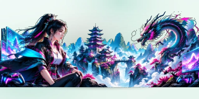 江山美景画
